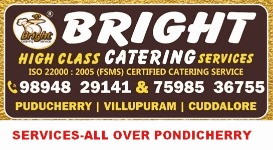 Bright High class Veg catering in Pondicherry